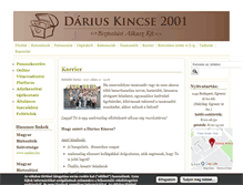 Tablet Screenshot of dariuskincse.hu